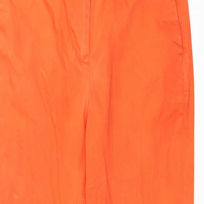 R Essentiel Womens Orange   Chino Trousers Size 10 L26 in