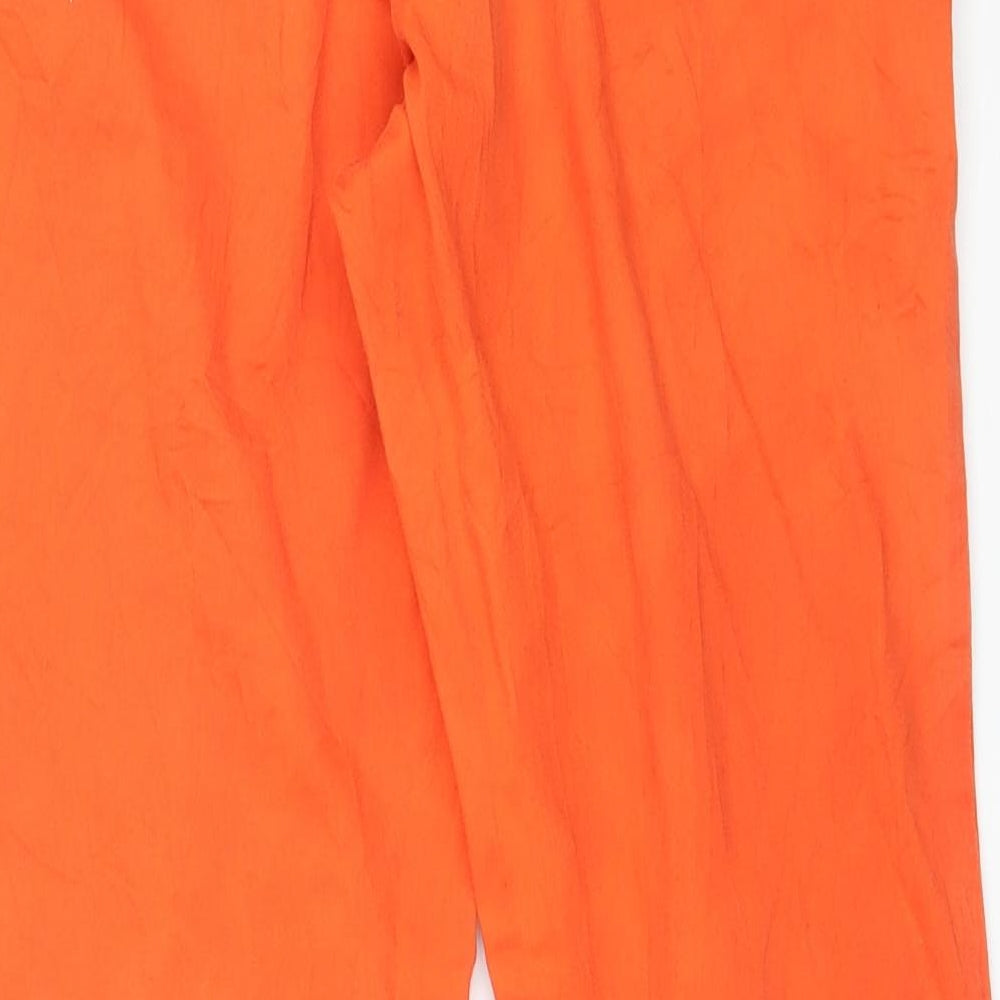 R Essentiel Womens Orange   Chino Trousers Size 10 L26 in