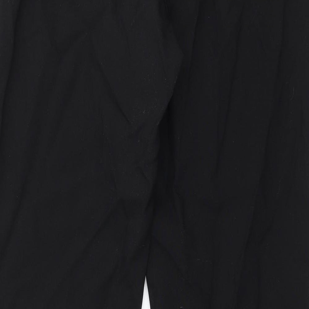 Womens UK Size 32 in Marks and Spencer Regular Fit  Black Trousers
