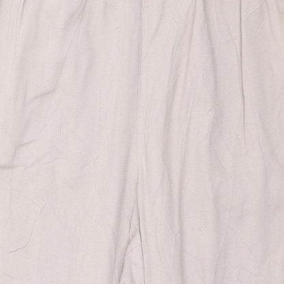 Womens UK Size 8 H&M Regular Fit  Pink Trousers