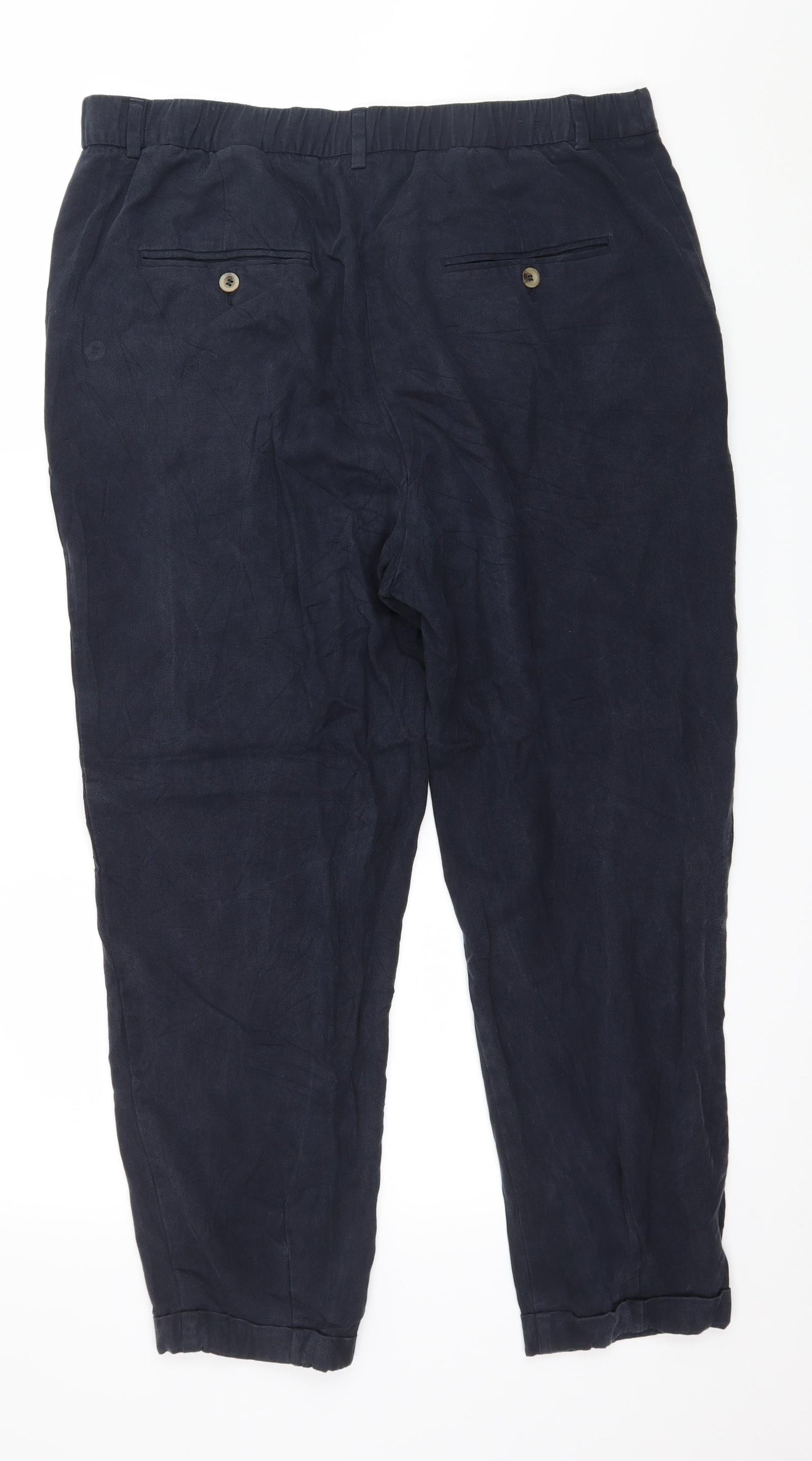 Preworb Womens Blue   Trousers  Size 36 in L25 in