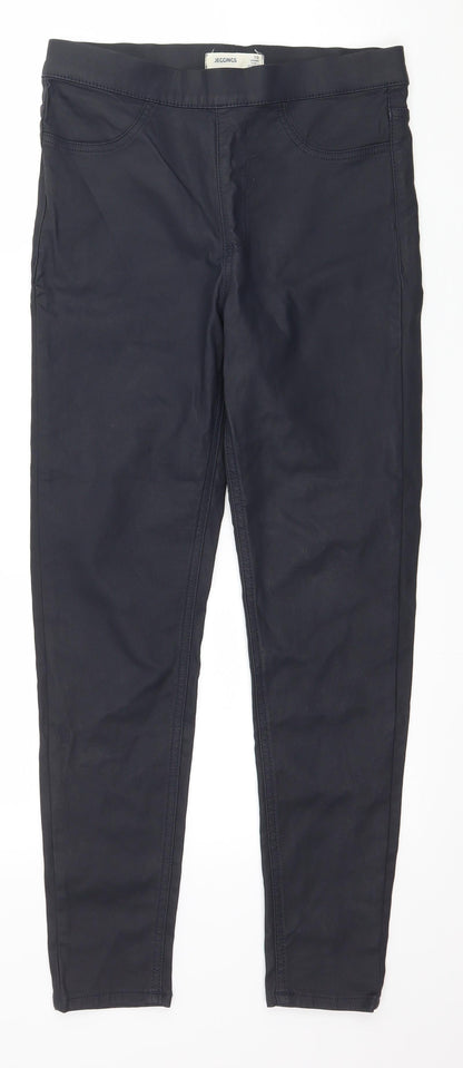 Womens UK Size 10 Marks and Spencer Regular Fit  Blue Trousers