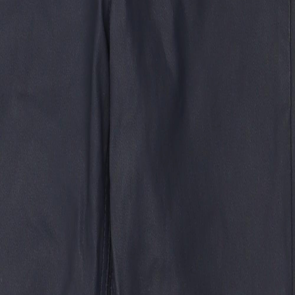 Womens UK Size 10 Marks and Spencer Regular Fit  Blue Trousers