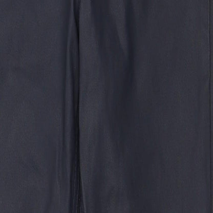 Womens UK Size 10 Marks and Spencer Regular Fit  Blue Trousers