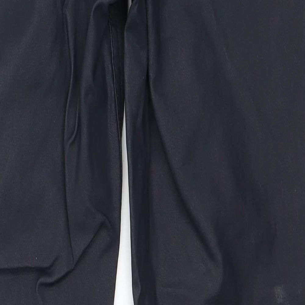 Womens UK Size 10 Marks and Spencer Regular Fit  Blue Trousers