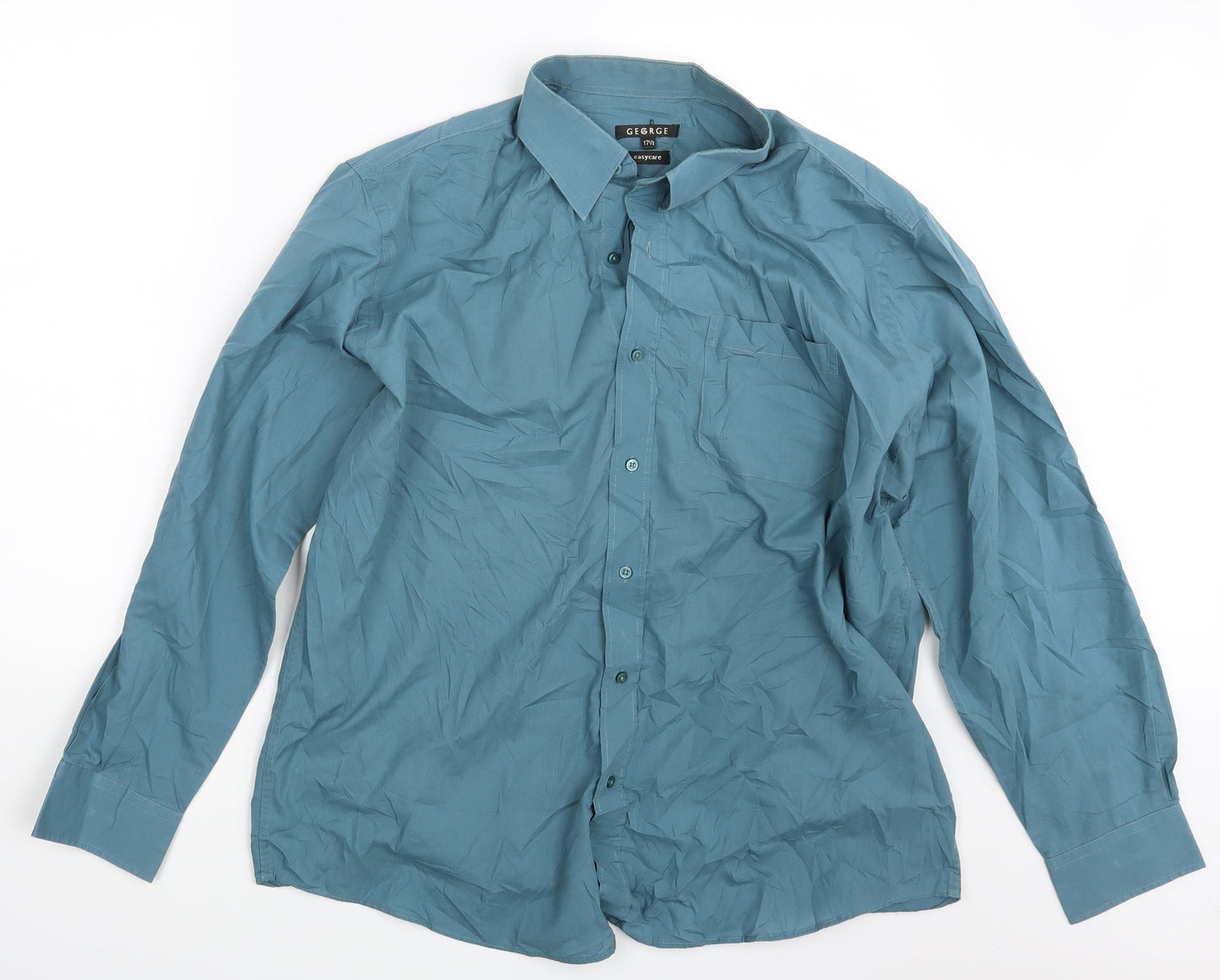 George Mens Green    Button-Up One Size