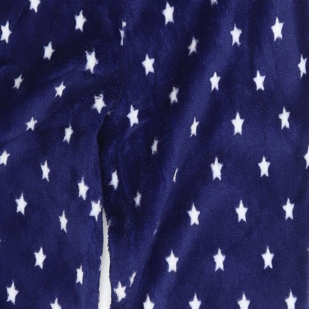 TEX Womens Blue Polka Dot  Jogger Trousers Size S L30 in