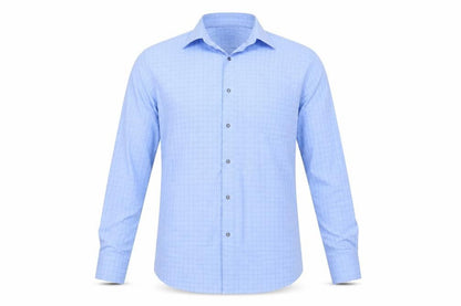 Mens UK Size One Size NEXT Blue  Button-Up Long Sleeve Casual Shirt
