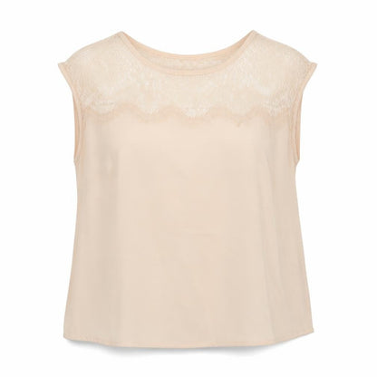 Womens UK Size One Size Preworn Pink Basic Blouse