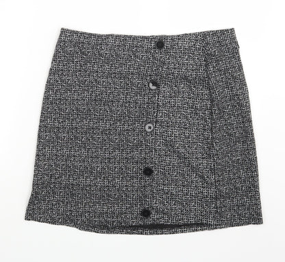 Papaya Womens Grey   A-Line Skirt Size 12