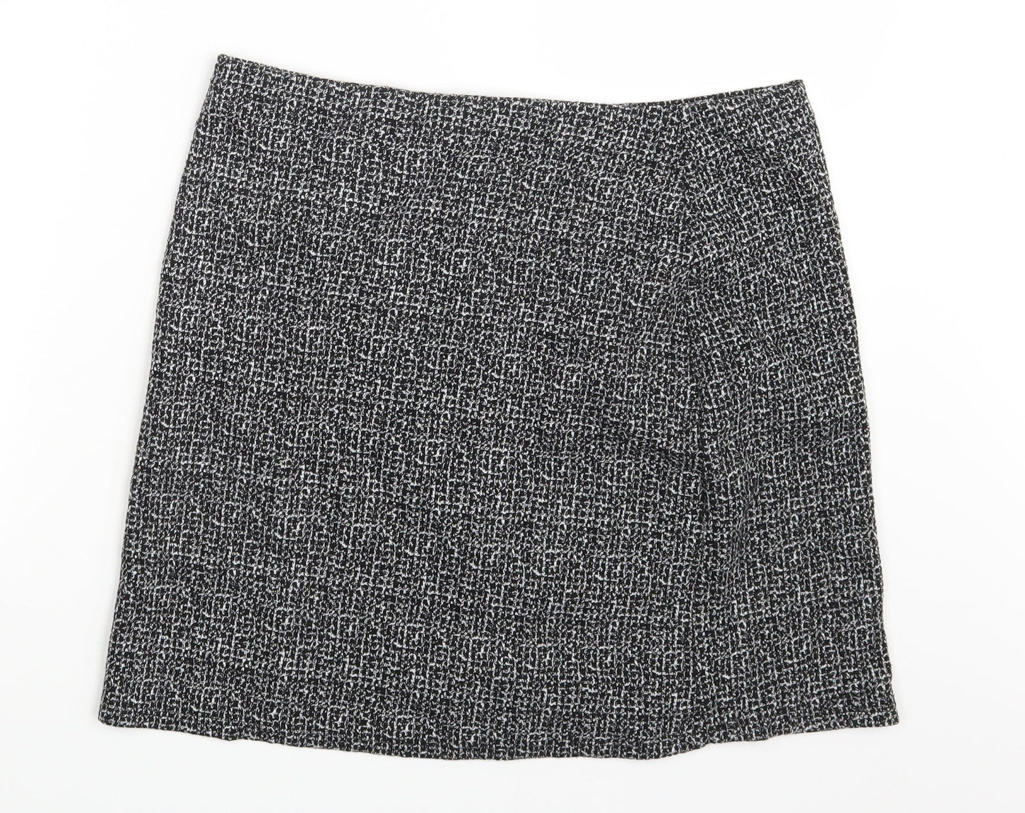 Papaya Womens Grey   A-Line Skirt Size 12