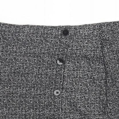 Papaya Womens Grey   A-Line Skirt Size 12