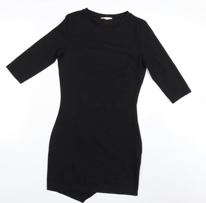 Mango Womens Black   Pencil Dress  Size M