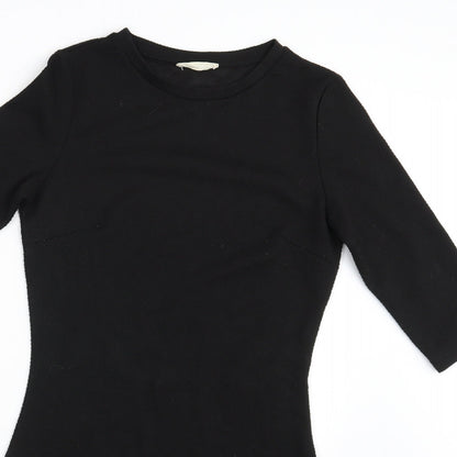 Mango Womens Black   Pencil Dress  Size M