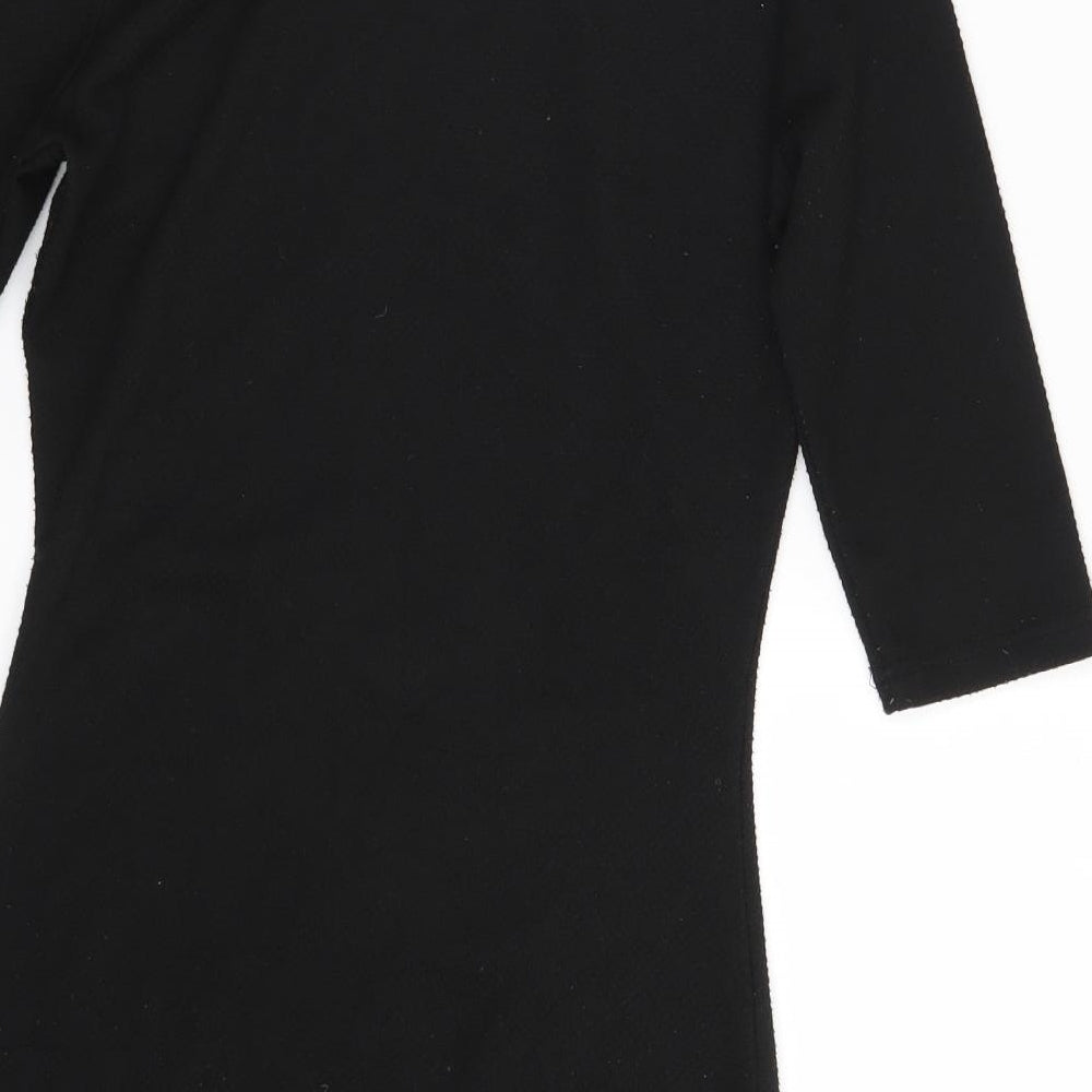 Mango Womens Black   Pencil Dress  Size M