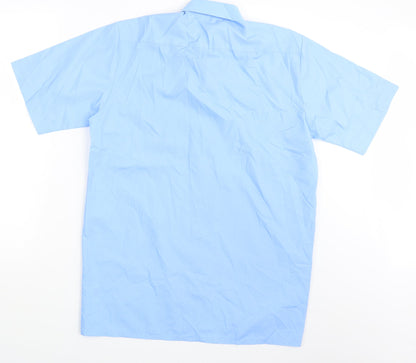 Winterbottom Mens Blue    Button-Up One Size