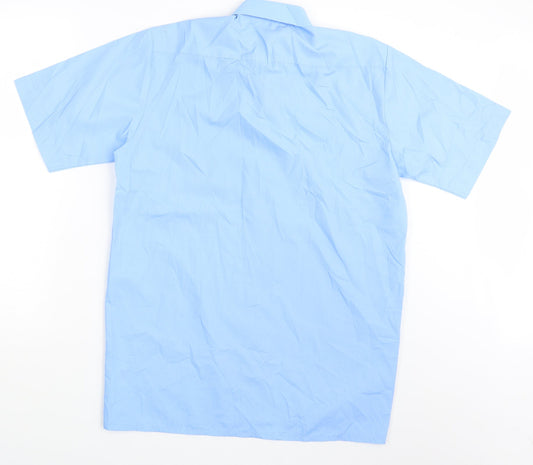 Winterbottom Mens Blue    Button-Up One Size