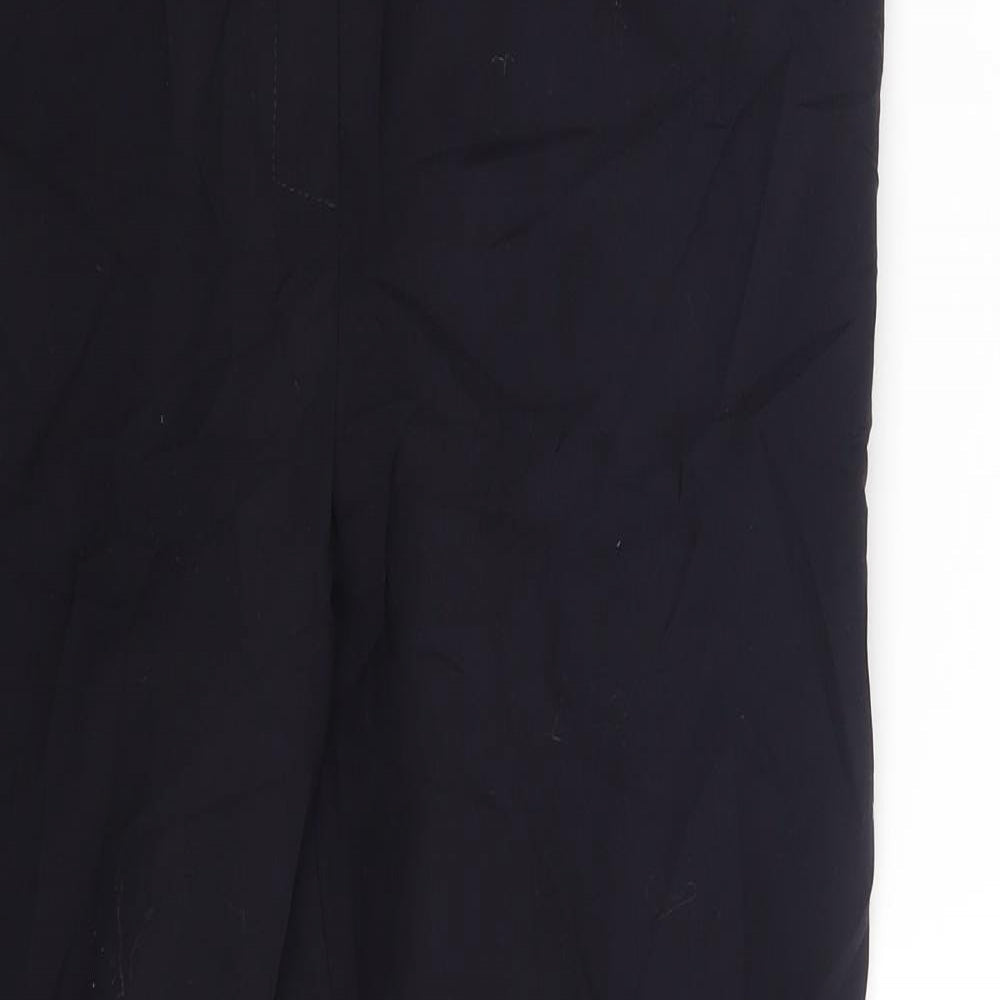 Womens UK Size 14 M&S Regular Fit  Blue Trousers