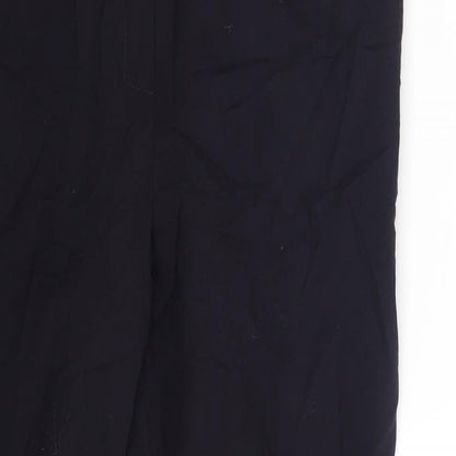 Womens UK Size 14 M&S Regular Fit  Blue Trousers