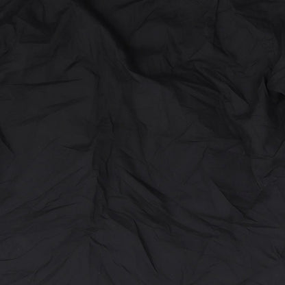 Mens UK Size One Size Cedar Wood State Black  Button-Up Long Sleeve Casual Shirt