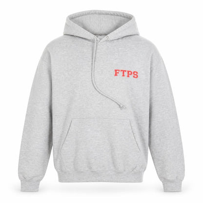 Mens UK Size S Justhoods Grey Pullover Hoodie