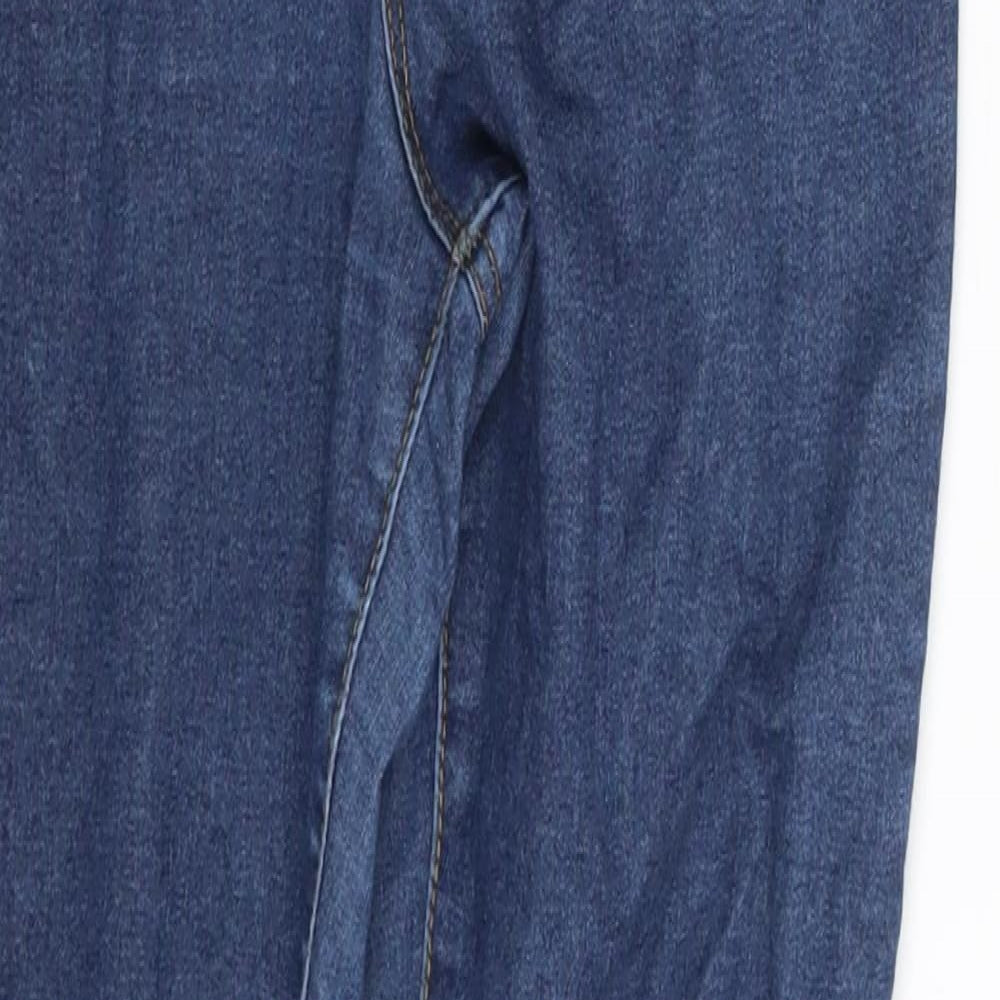 Denim & Co. Womens Blue   Skinny Jeans Size 8 L27 in