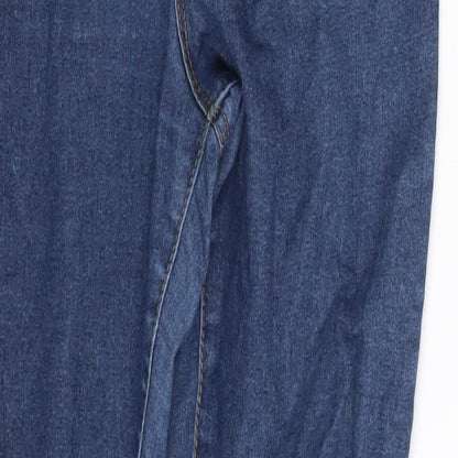 Denim & Co. Womens Blue   Skinny Jeans Size 8 L27 in