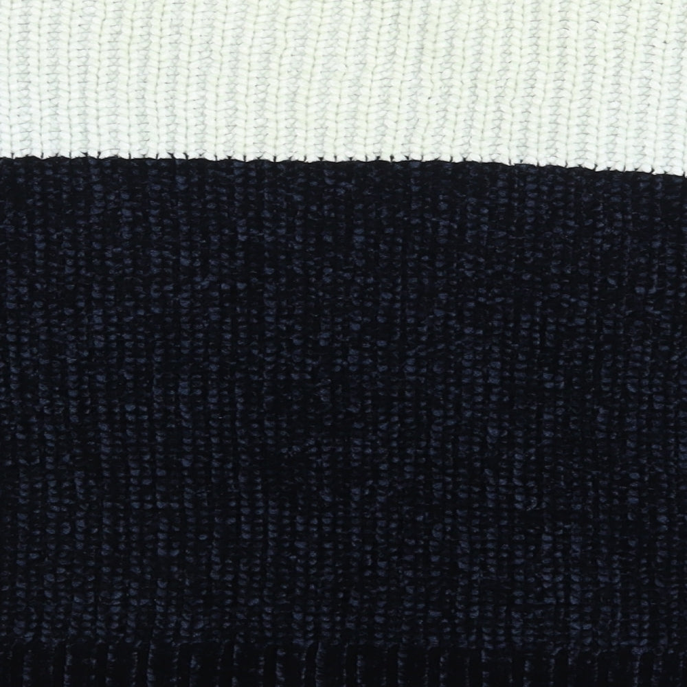 Primark Womens Multicoloured Argyle/Diamond  Pullover Jumper Size 6  - Size 6-8