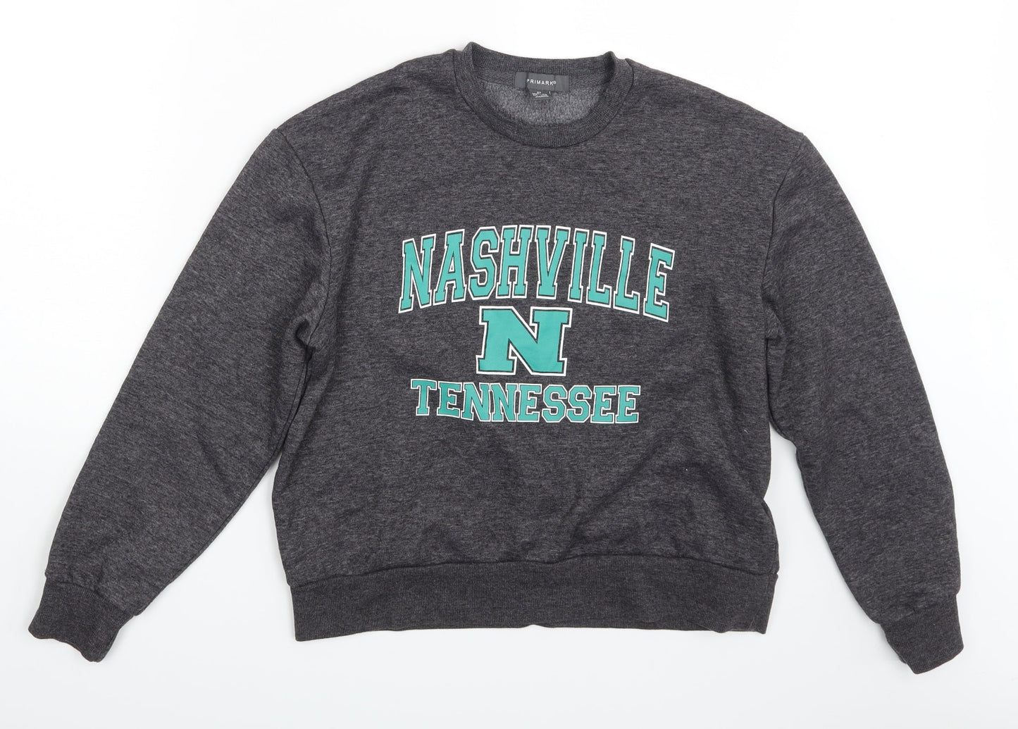 Primark Womens Grey   Pullover Sweatshirt Size 6
