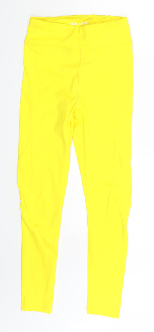 Womens UK Size 8 ASOS  Jegging Yellow Leggings