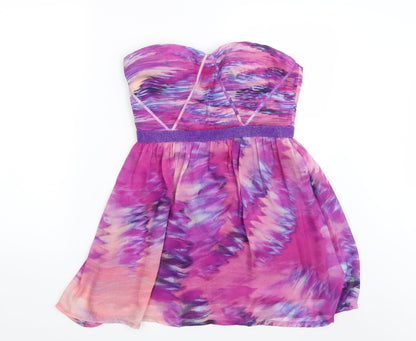 JS Boutique Womens Multicoloured Floral  Fit & Flare  Size 10