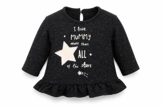 George Girls Grey   Pullover Jumper Size 3-6 Months