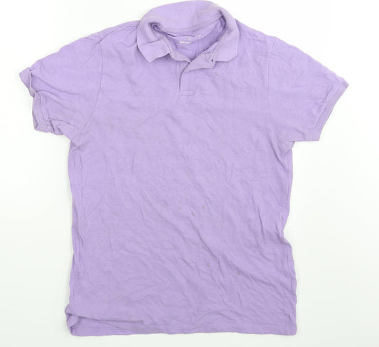 Primark Mens Purple    Polo Size L