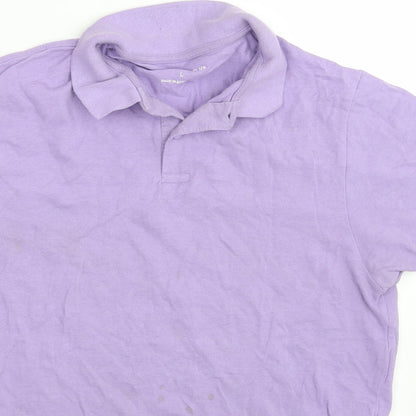 Primark Mens Purple    Polo Size L