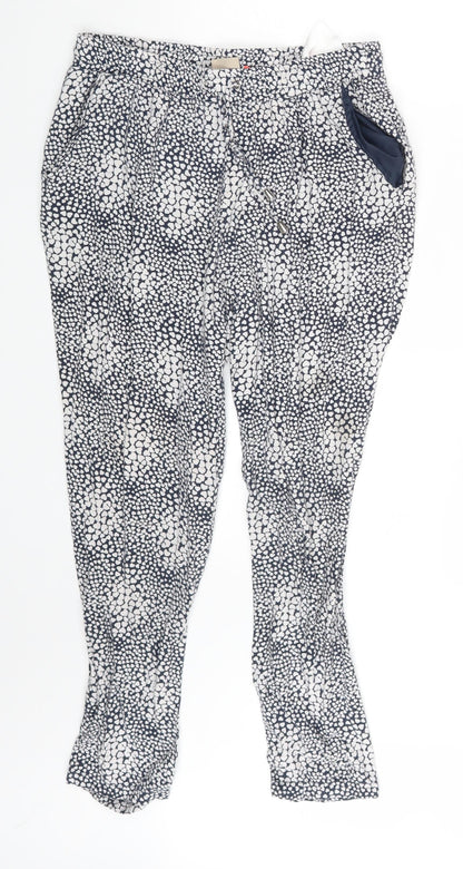 Womens UK Size 10 ONLY Regular Fit Sweatpants Multicoloured Trousers
