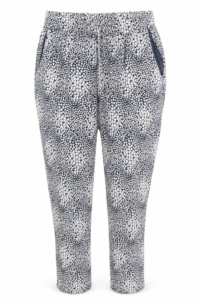 Only  Womens Multicoloured Polka Dot  Sweatpants Trousers Size 10 L24 in