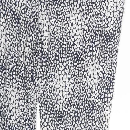Womens UK Size 10 ONLY Regular Fit Sweatpants Multicoloured Trousers
