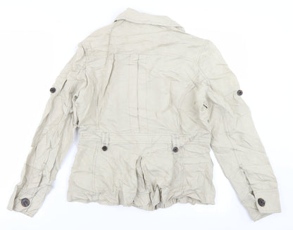 Womens UK Size L MNG Beige Jacket