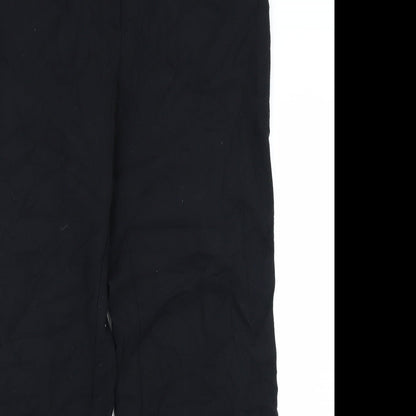 Womens UK Size 14 Marks & Spencer Regular Fit  Black Trousers