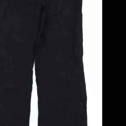 Womens UK Size 14 Marks & Spencer Regular Fit  Black Trousers