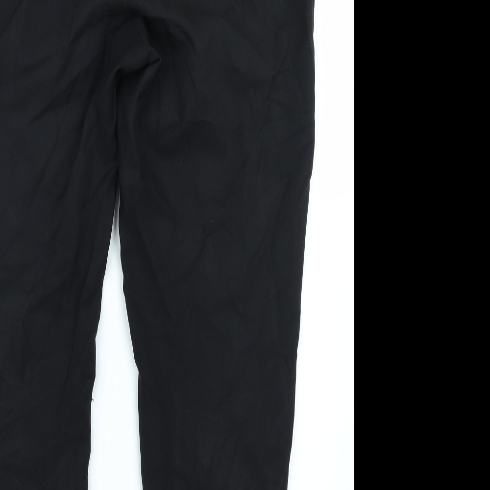 F&F Womens Black   Trousers  Size 10 L24 in