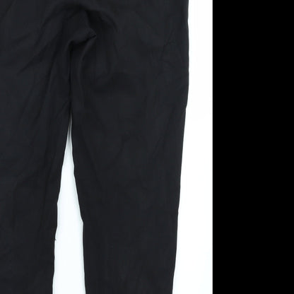 F&F Womens Black   Trousers  Size 10 L24 in