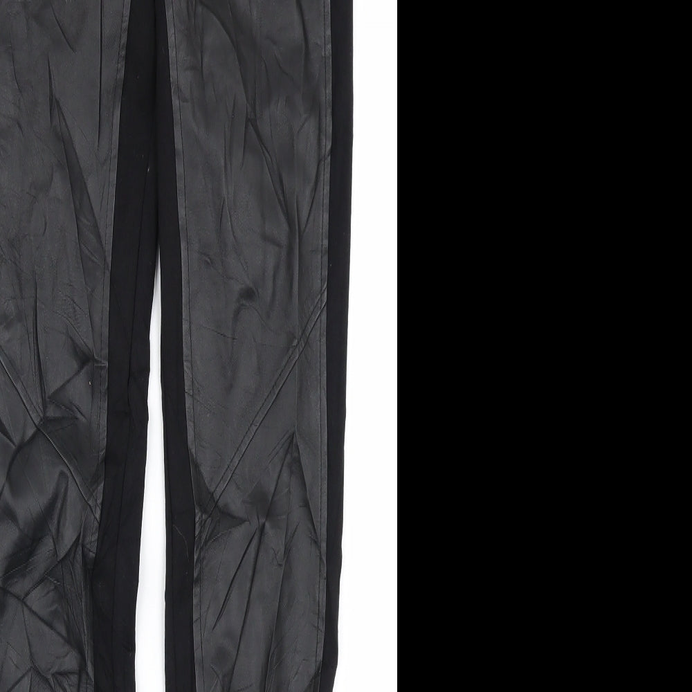 Mango Womens Black   Chino Leggings Size M L28 in