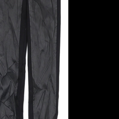 Mango Womens Black   Chino Leggings Size M L28 in