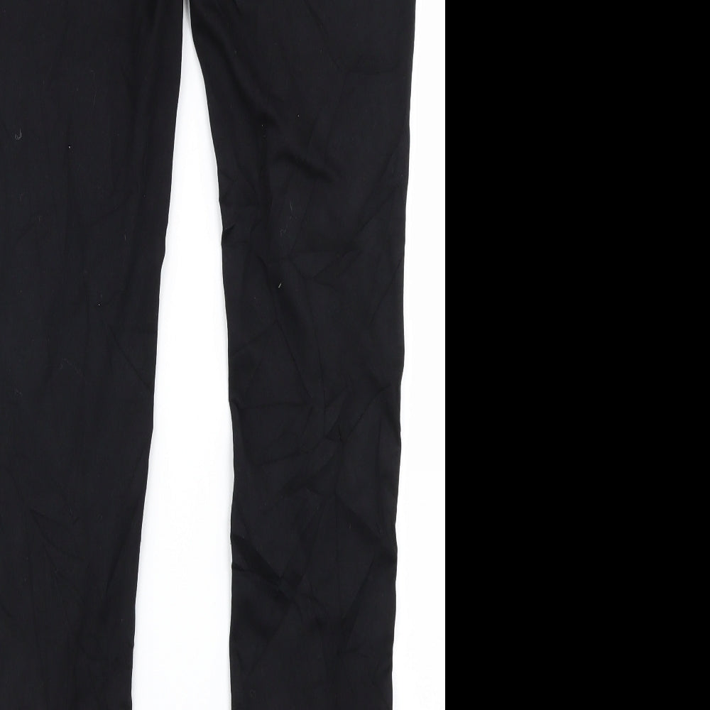 Mango Womens Black   Chino Leggings Size M L28 in