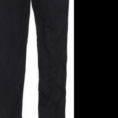 Mango Womens Black   Chino Leggings Size M L28 in