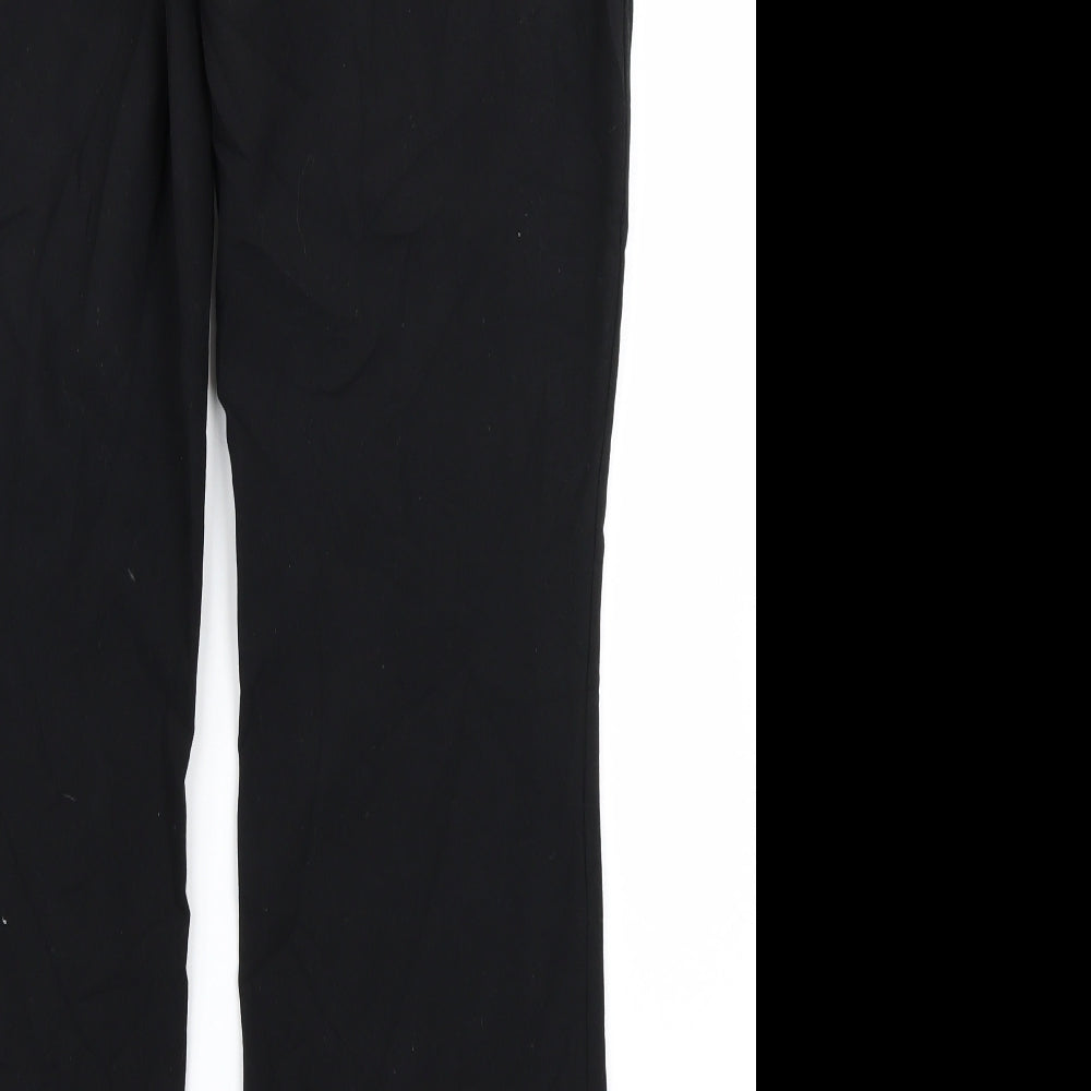 Womens UK Size 14 St Michael Regular Fit  Black Trousers