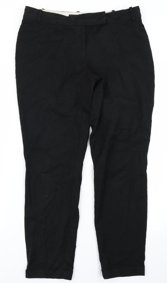 NEXT Womens Black   Trousers  Size 12 L26 in
