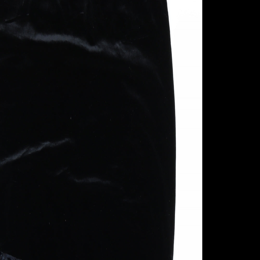 Principles Womens Black Animal Print  Straight & Pencil Skirt Size 32 in