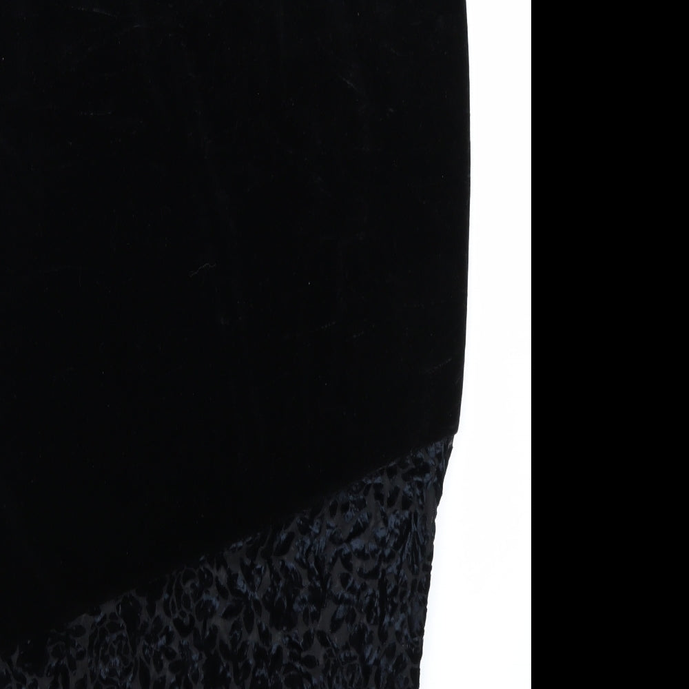 Principles Womens Black Animal Print  Straight & Pencil Skirt Size 32 in